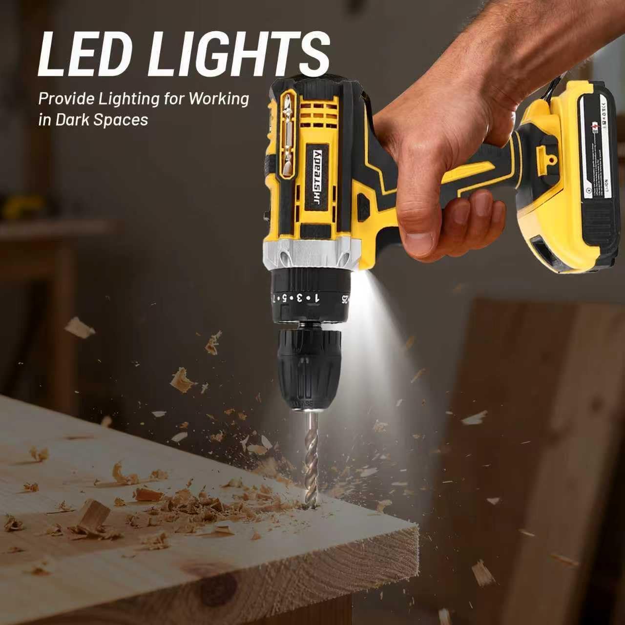DeWALT 21V Cordless Drill Driver Kit - Image 4