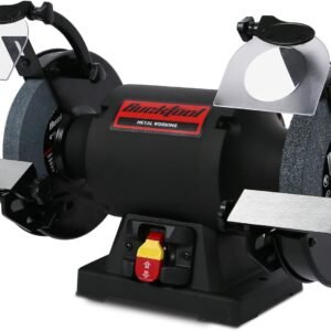 BuckTool 1.0 HP 8 Inch High Speed Bench Grinder