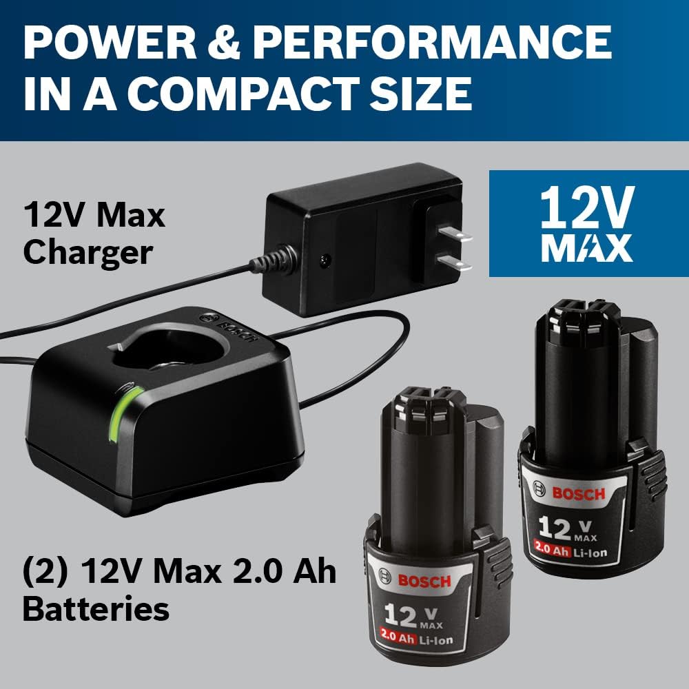 BOSCH GXL12V-270B22 12V Max Brushless 2 Tool Combo Kit - Image 4
