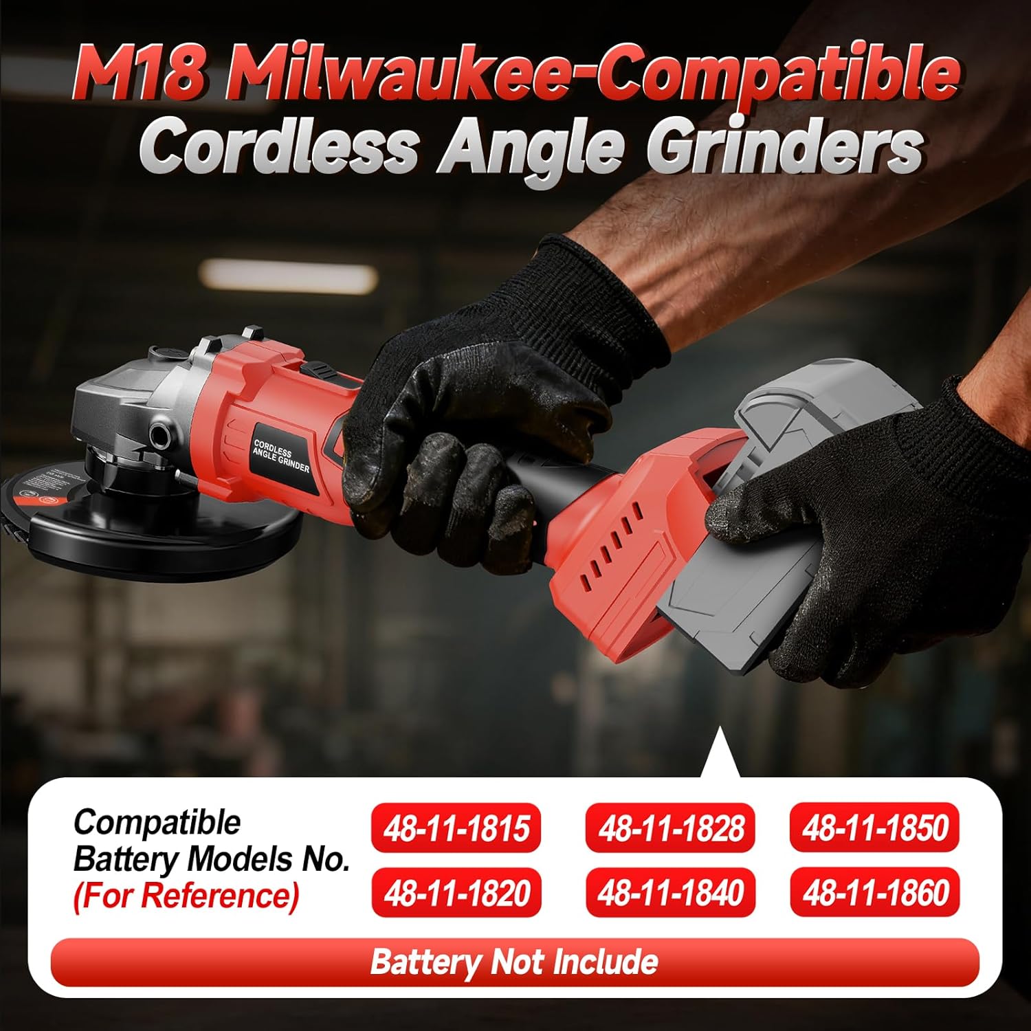 Milwaukee Cordless Angle Grinder - Image 4