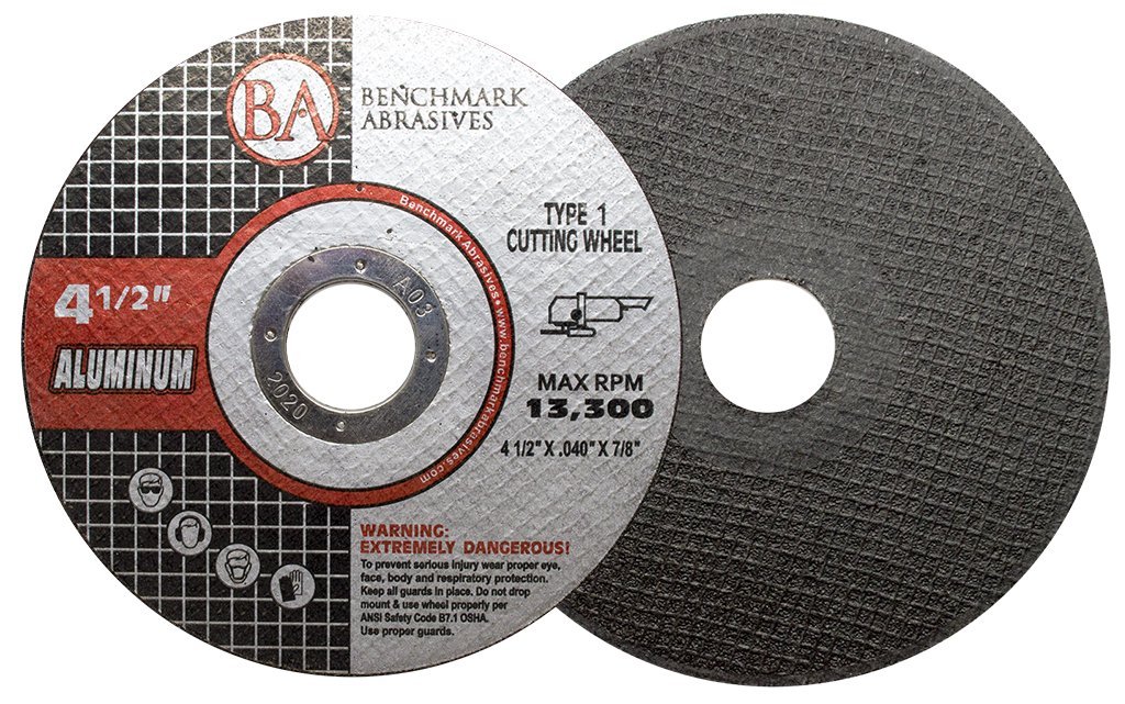 Benchmark Abrasives Grinder Cut Off Wheels 4 1/2 Inch - Image 4