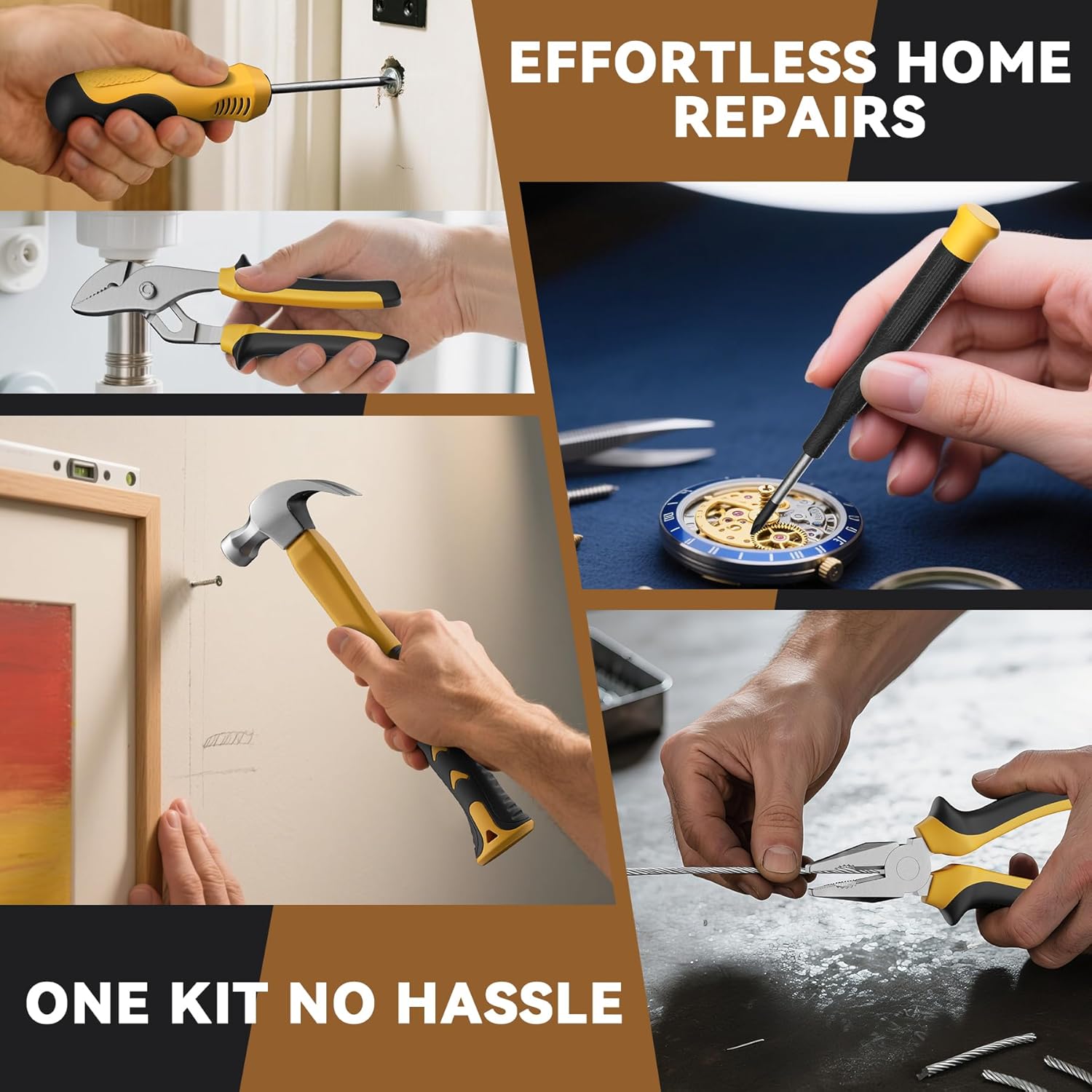 Cresolvia 199 Piece Tool Kit for Home - Image 3