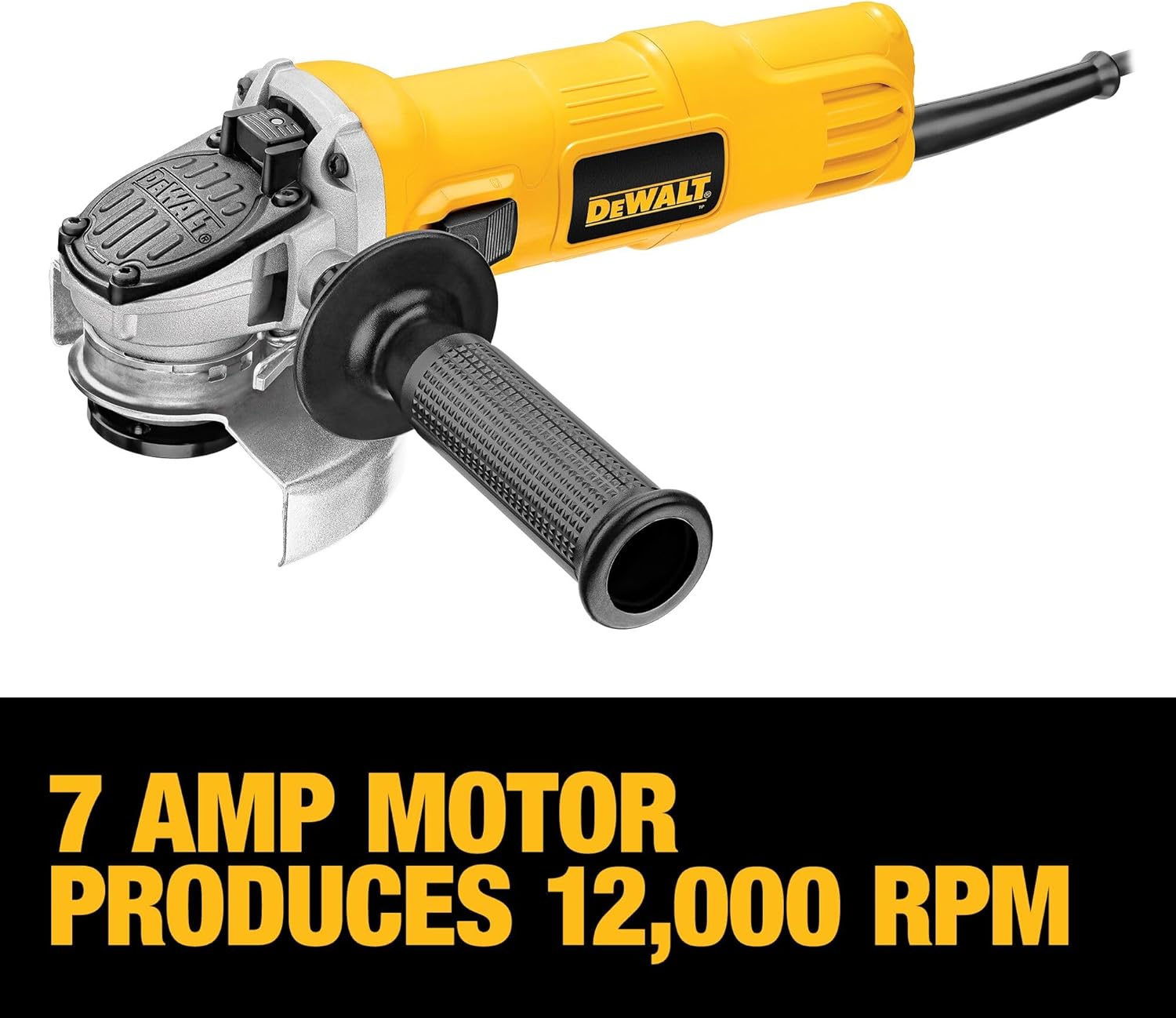 DEWALT Angle Grinder, One-Touch Guard, 4-1/2 -Inch - Image 5