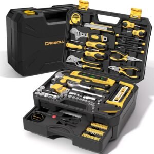 CRESOLVIA 328 Piece Tool Kit for Home