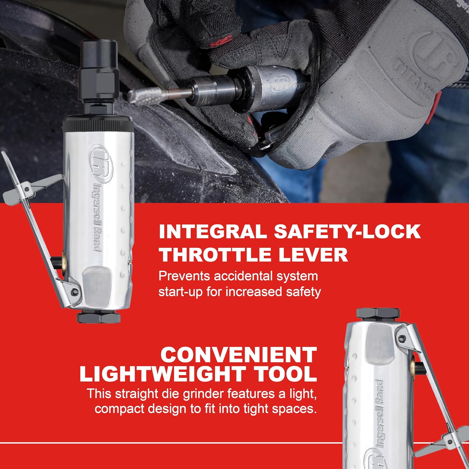 Ingersoll Rand 307B 1/4” Air Die Grinder - Image 5