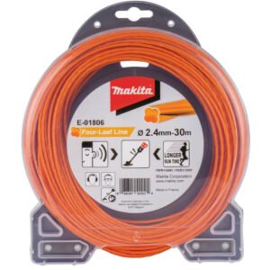 Makita E-01806 2.4mm x 30m Four Leaf Nylon Trimmer Line Cable