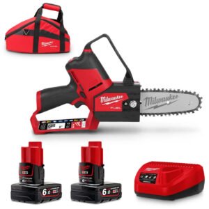 MILWAUKEE FUEL HATCHET 12V BRUSHLESS 2 X 6.0AH 152MM PRUNING SAW KIT
