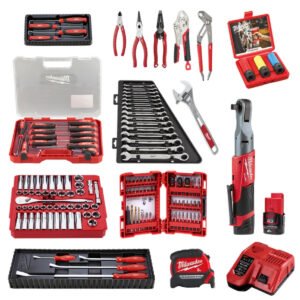MILWAUKEE 12V FUEL™ 146 PIECE AUTO PACK B1 MTK146B1