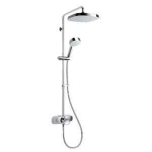 Mira Form Dual Outlet Thermostatic Mixer Shower