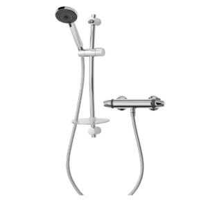 Triton Naro Thermostatic Bar Mixer Shower Chrome